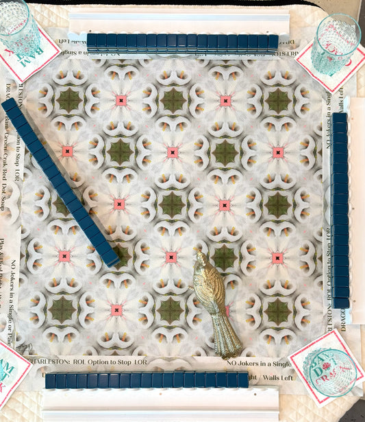 Leatherette White Pattern no. 10 with Directions