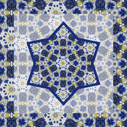 Festival of Lights Leatherette Artist Collab Mahjong Mat