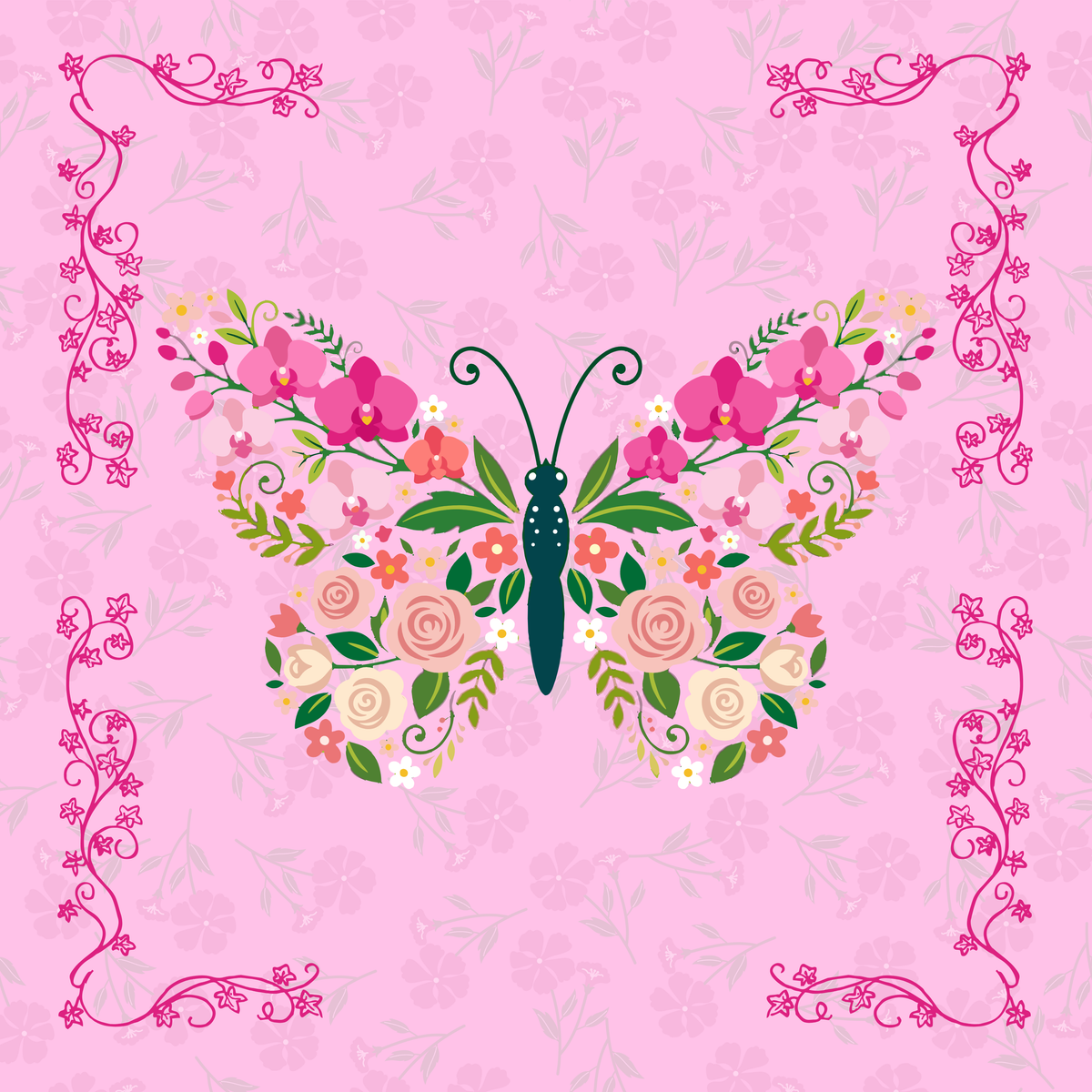 Flutter for a Cause Mahjong Mat (Charity Donation Included)