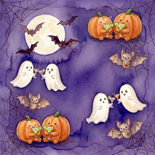 Halloween Neoprene Mahjong Mat