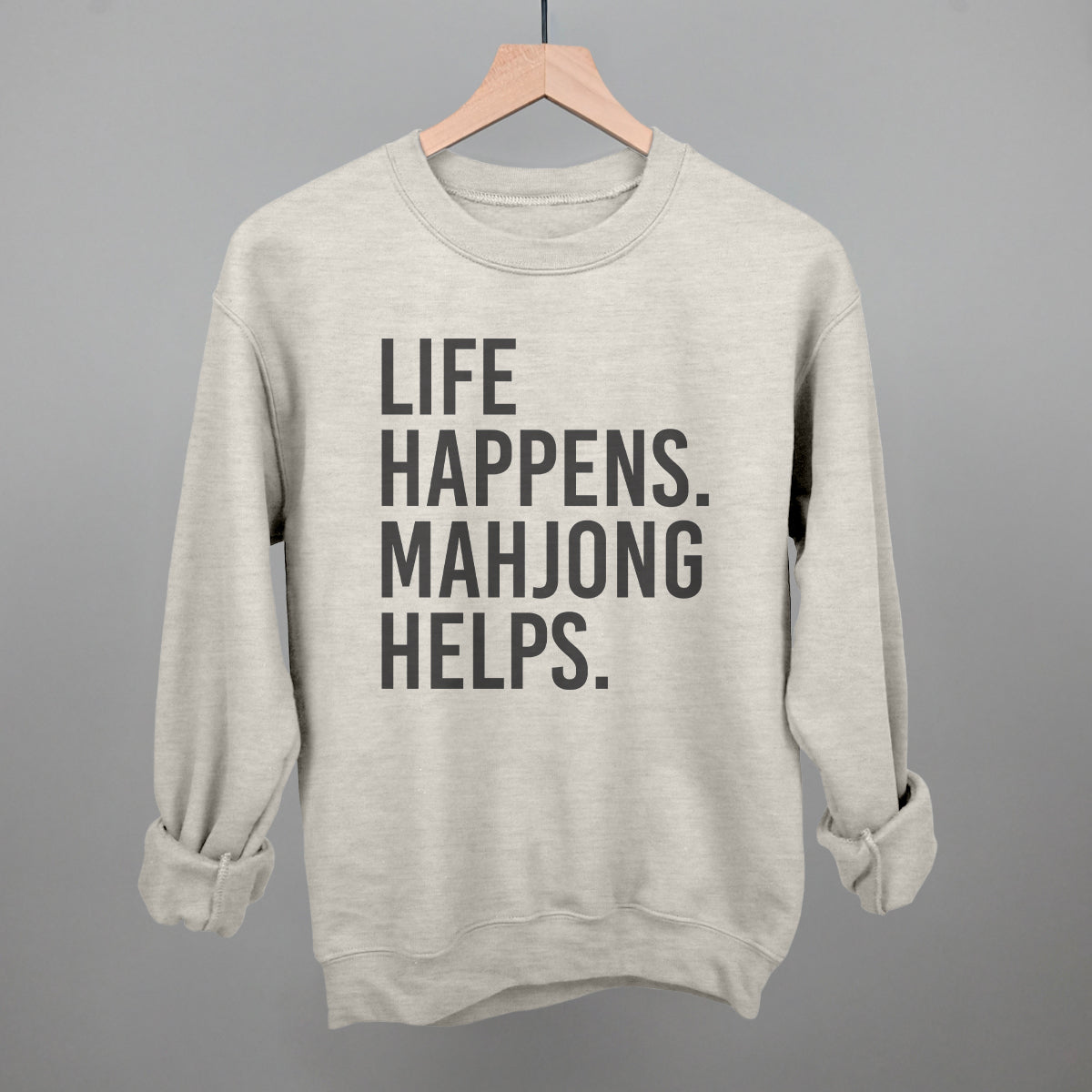 Life Happens Mahjong Helps