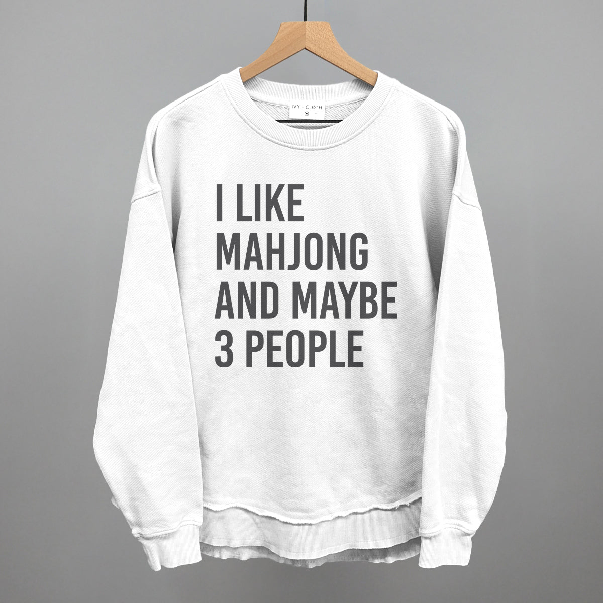 I Like Mahjong And Maybe 3 People