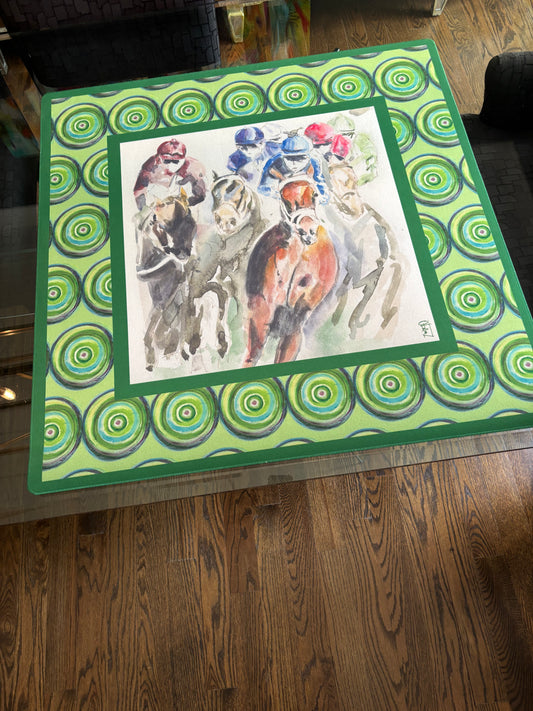 Derby Days Artist Collab 33 inch Mahjong Mat