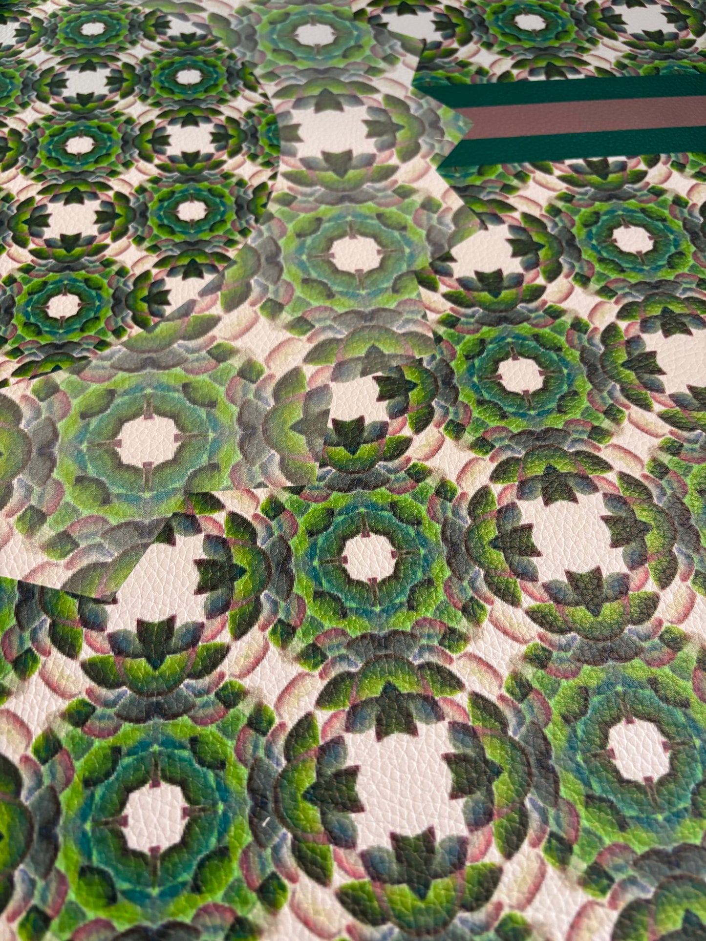 Leatherette Mandala Pattern no. 76