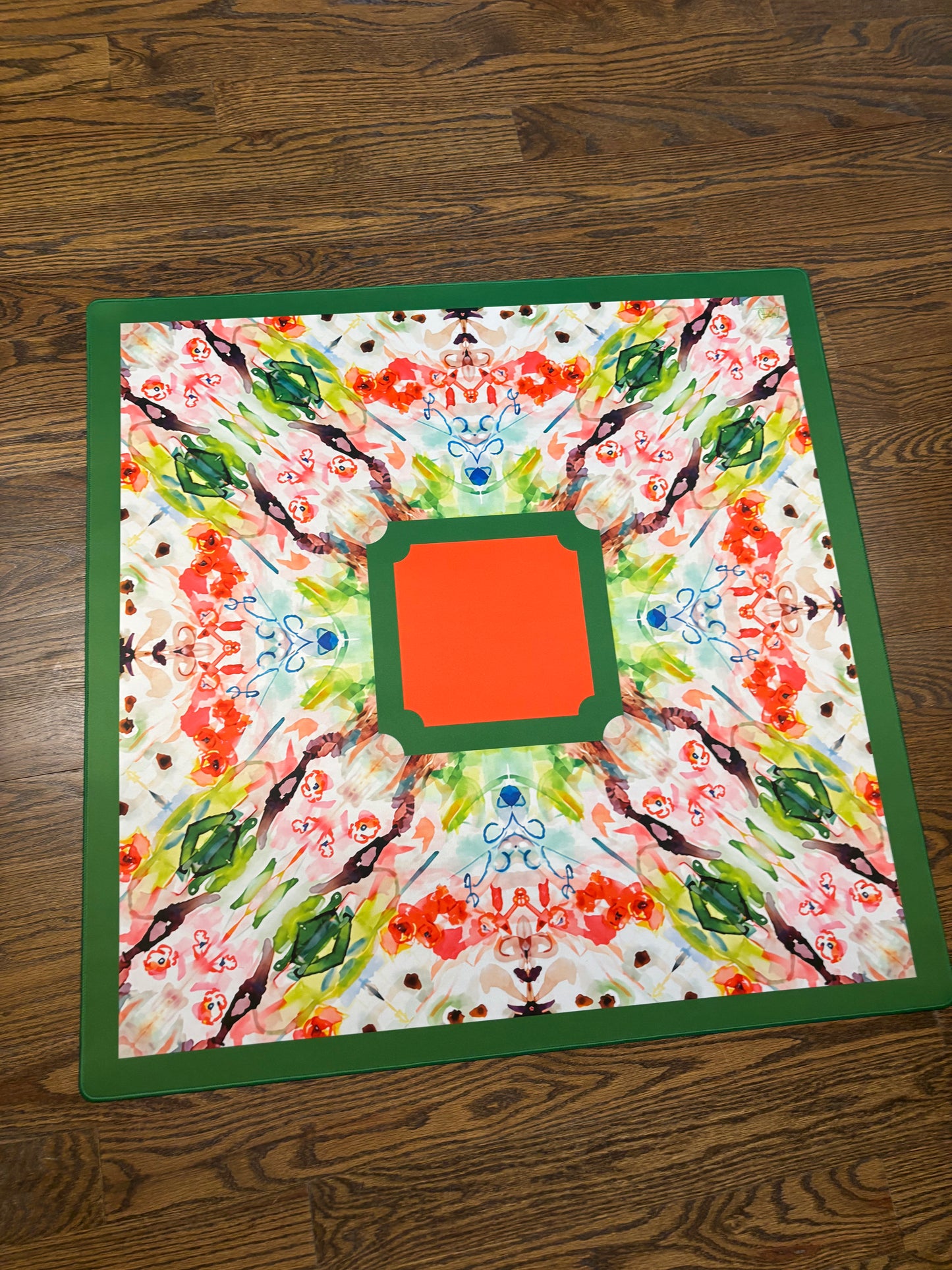 Merry & Bright, Holiday Prism Artist Collab Neoprene Mahjong Mat