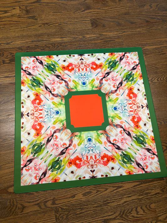 Merry & Bright, Holiday Prism Artist Collab Neoprene Mahjong Mat