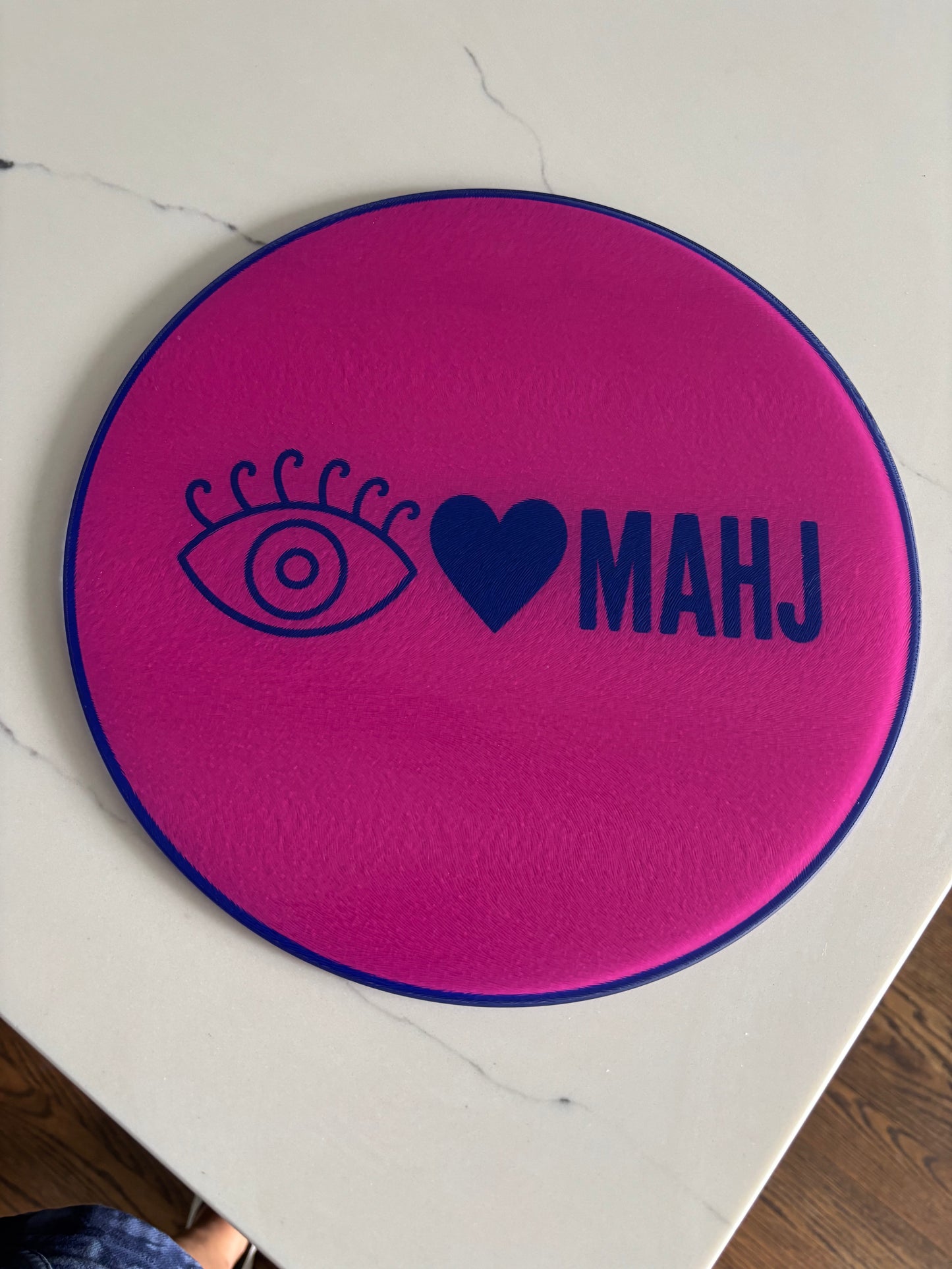 Eye Love Mahjong Charcuterie Board