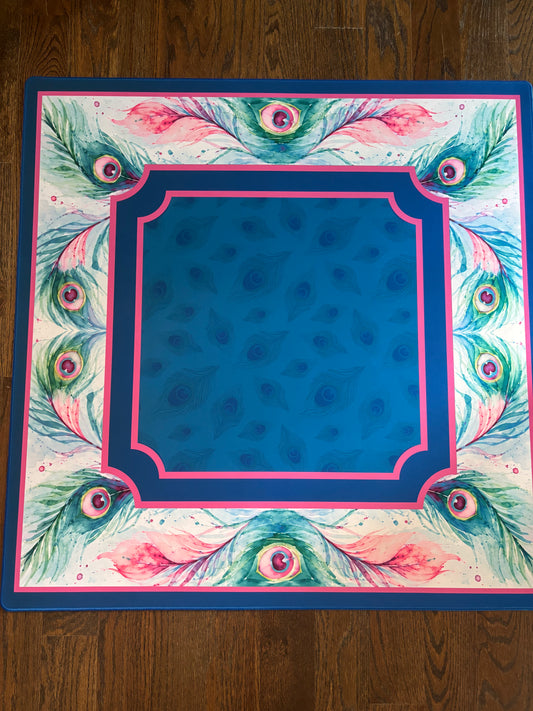 Royal Peacock Mahjong Mat