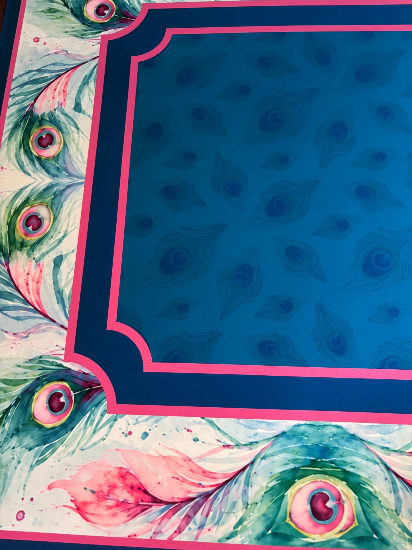 Royal Peacock Mahjong Mat