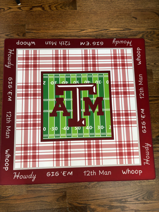 Aggies Neoprene Mahjong Mat