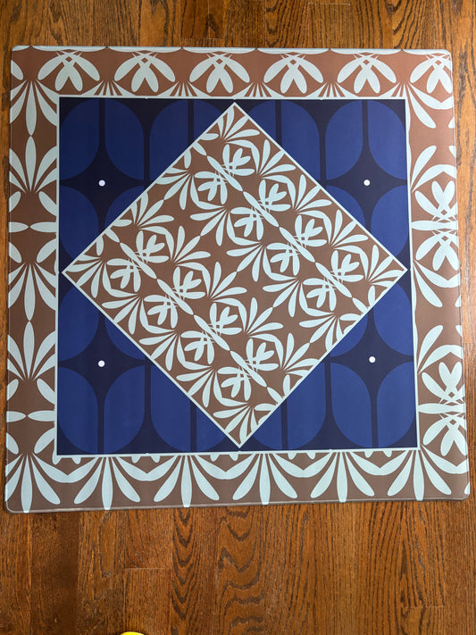 Midnight Mosaic Mahjong Mat