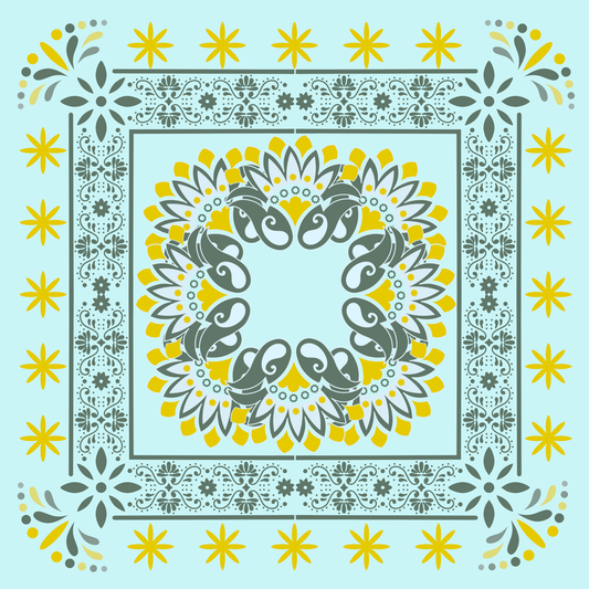 Morning Meadow Neoprene Mahjong Mat
