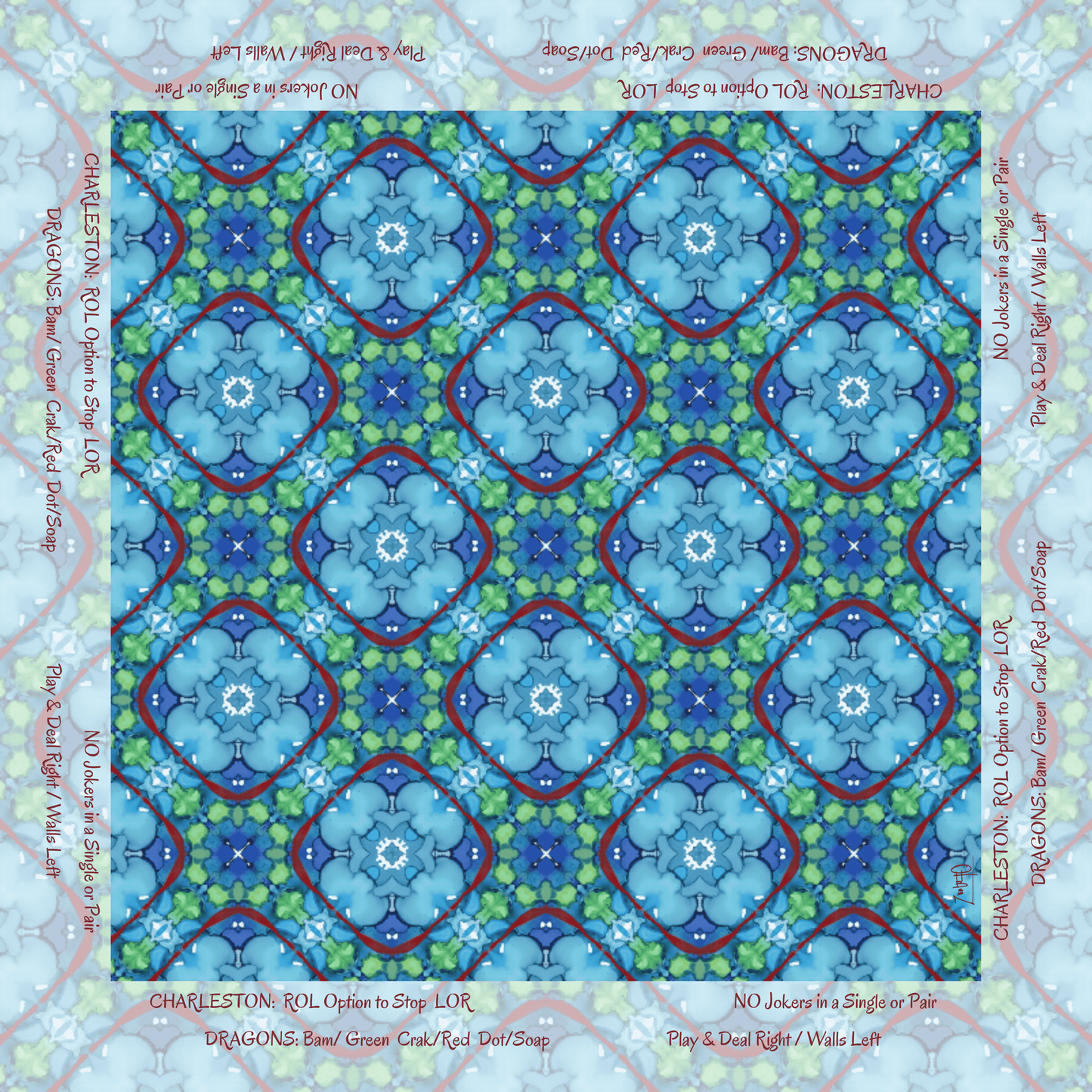 Leatherette Pattern no. 41 with Directions