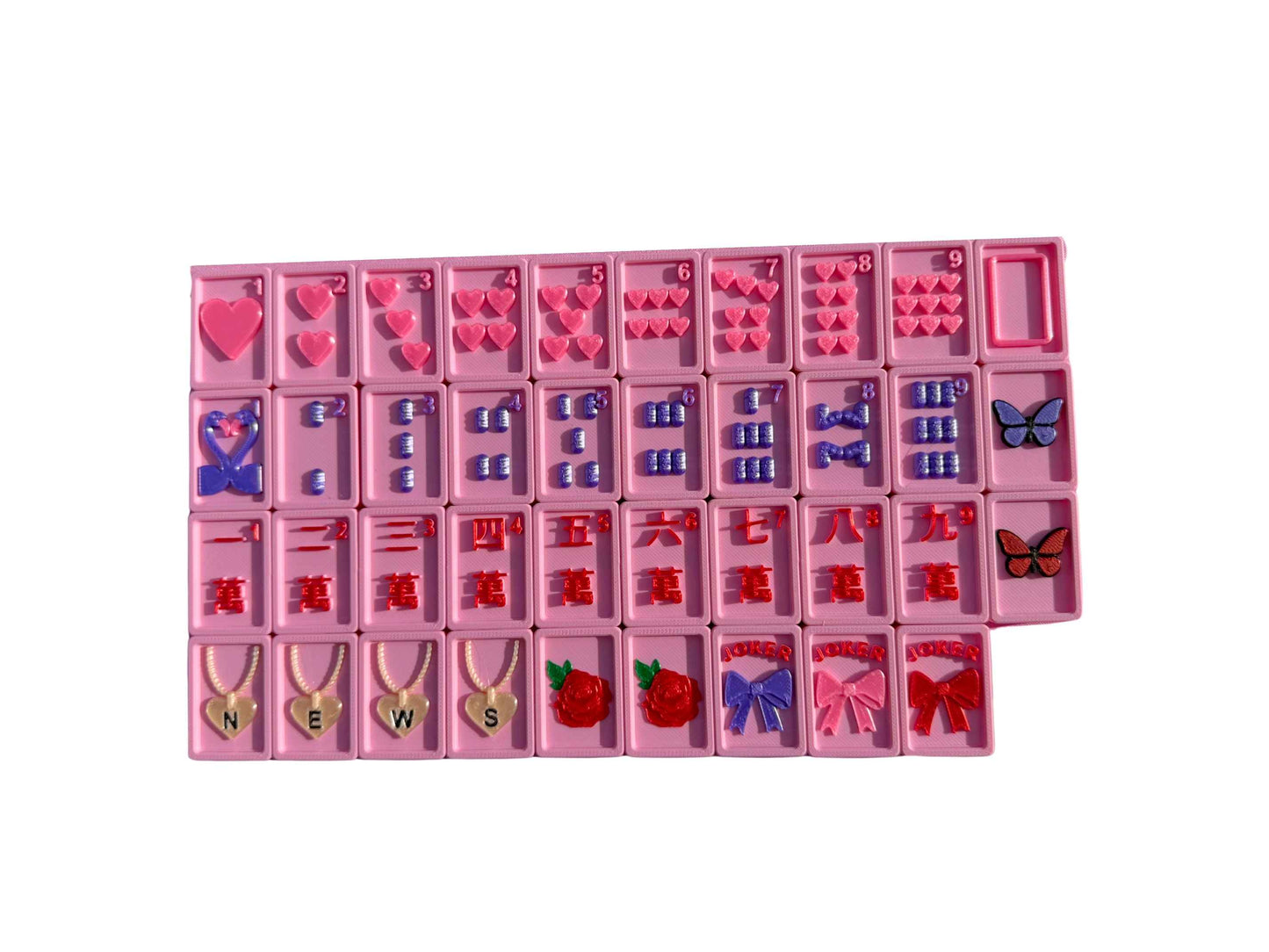 Travel Mahjong Tiles - The Flamingo