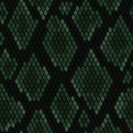Black Snake Skin Leatherette