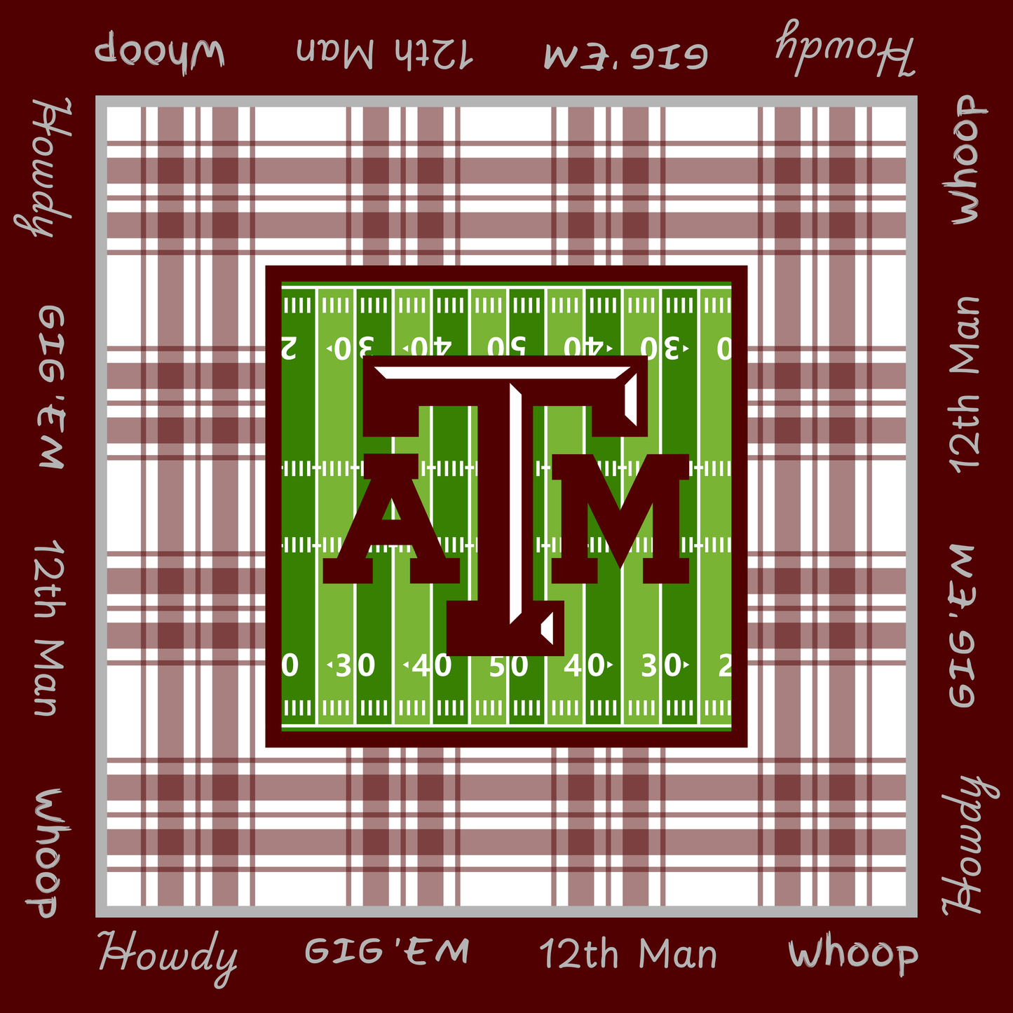 Aggies Neoprene Mahjong Mat