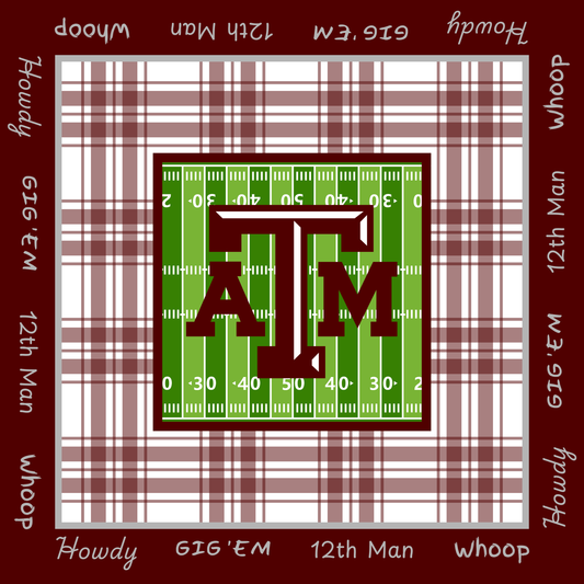 Aggies Neoprene Mahjong Mat