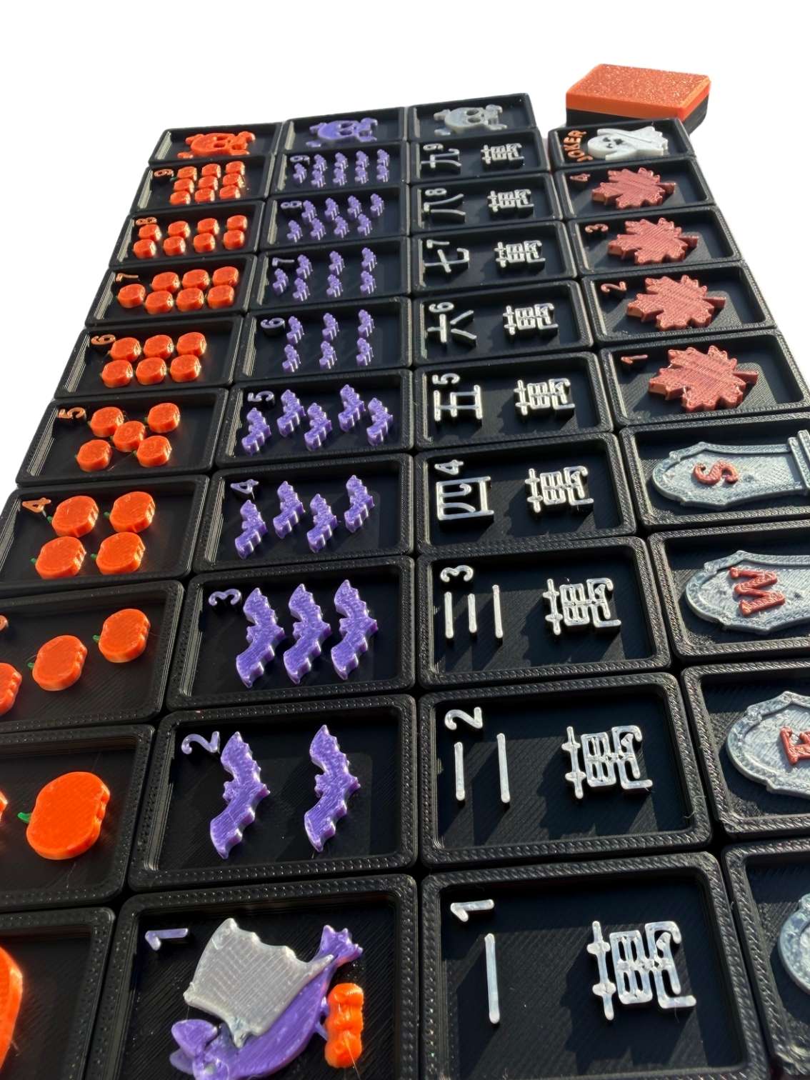 Travel Mahjong Tiles - Halloween