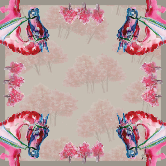 Year of the Horse 2 Artist Collab Mahjong Mat