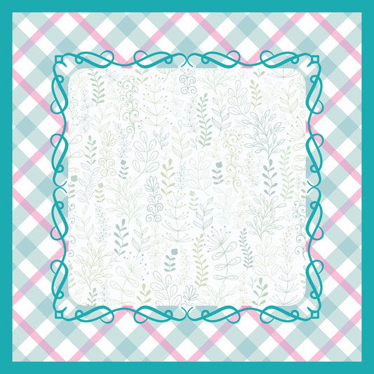 Garden Party Neoprene Mahjong Mat