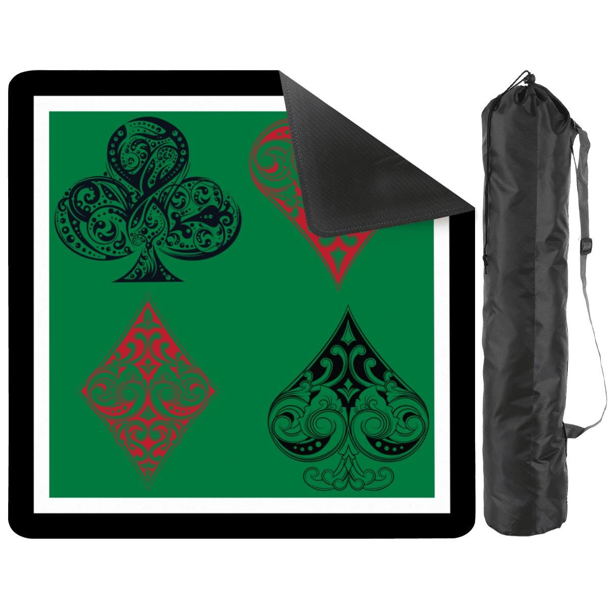 Canasta Suits Game Mat Tabletop (31.5-inch)