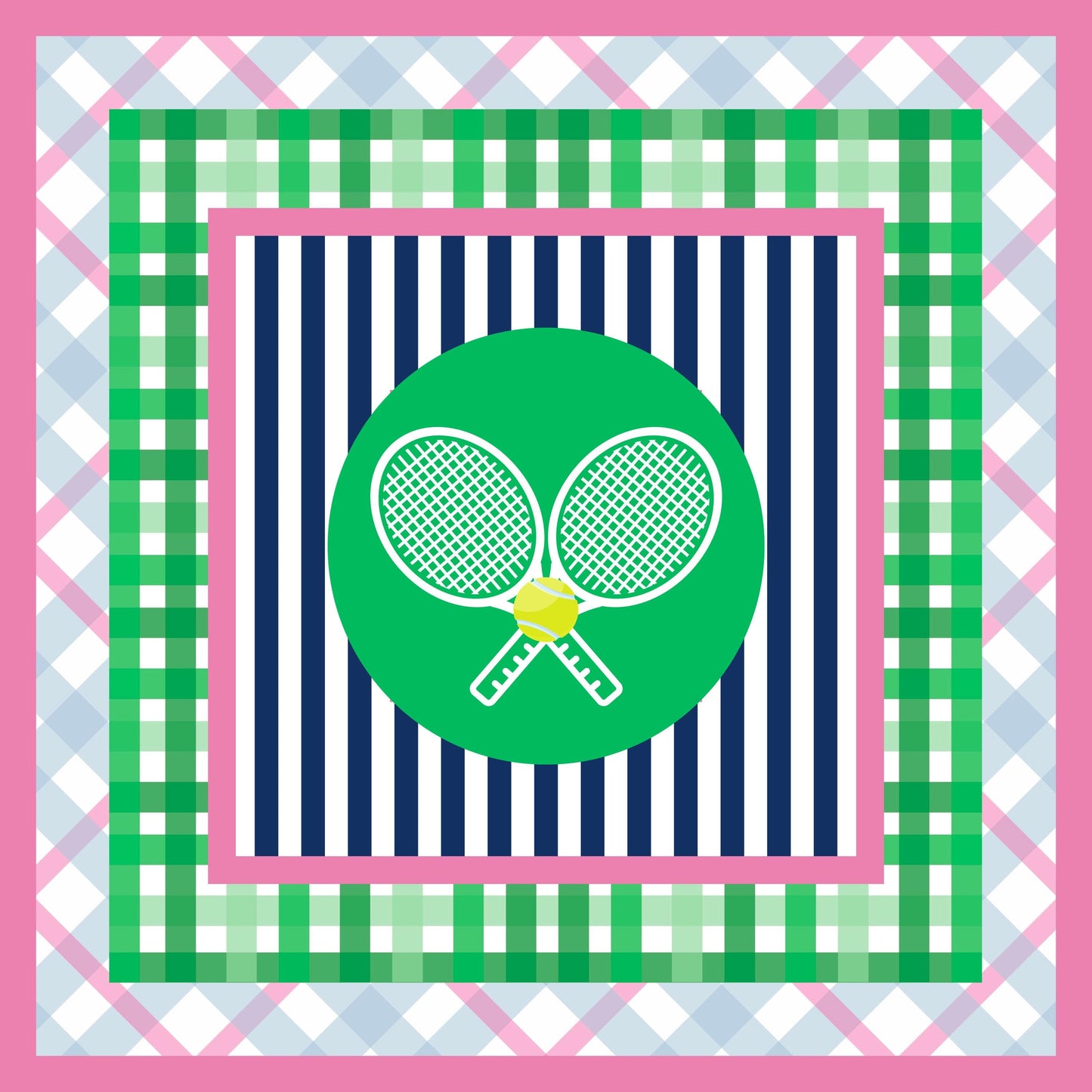Tennis Club Mahjong Mat
