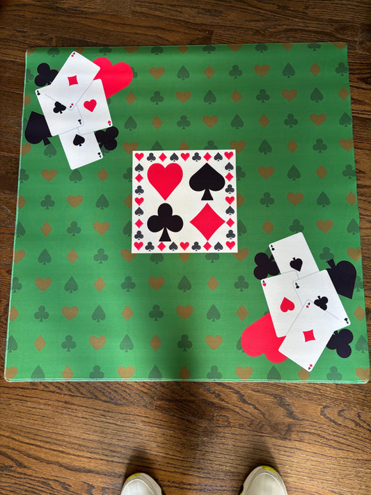 Canasta Game Mat Tabletop (31.5-inch)