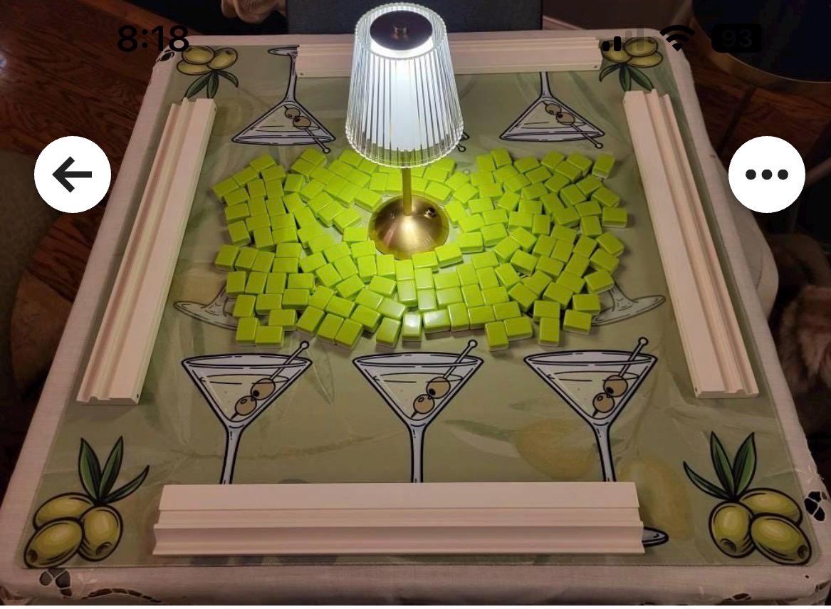 Martini Shaken Mahjong Mat