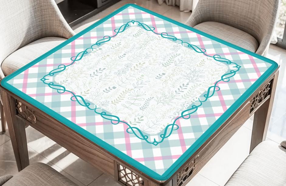 Garden Party Neoprene Mahjong Mat