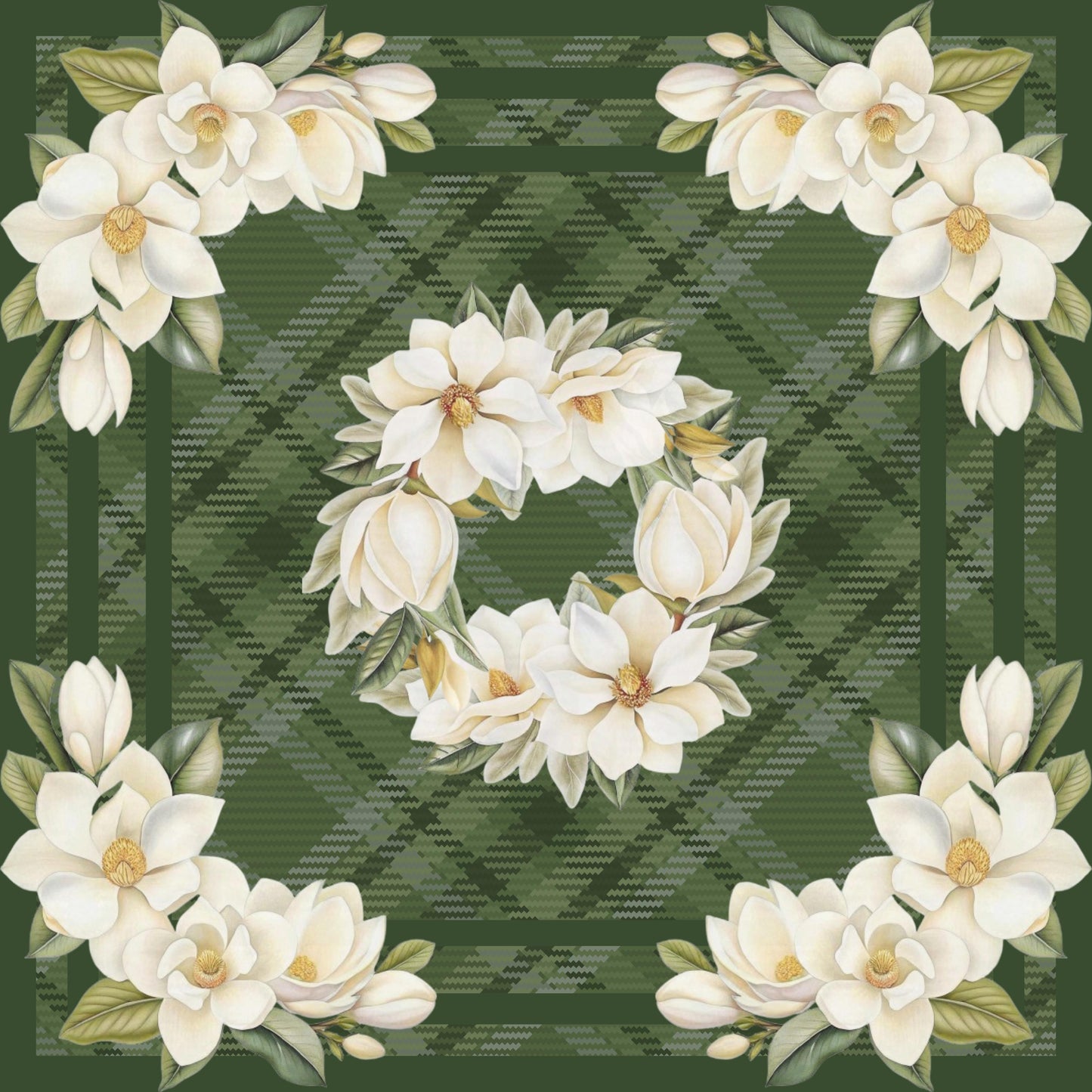 Sweet Magnolias Mahjong Mat
