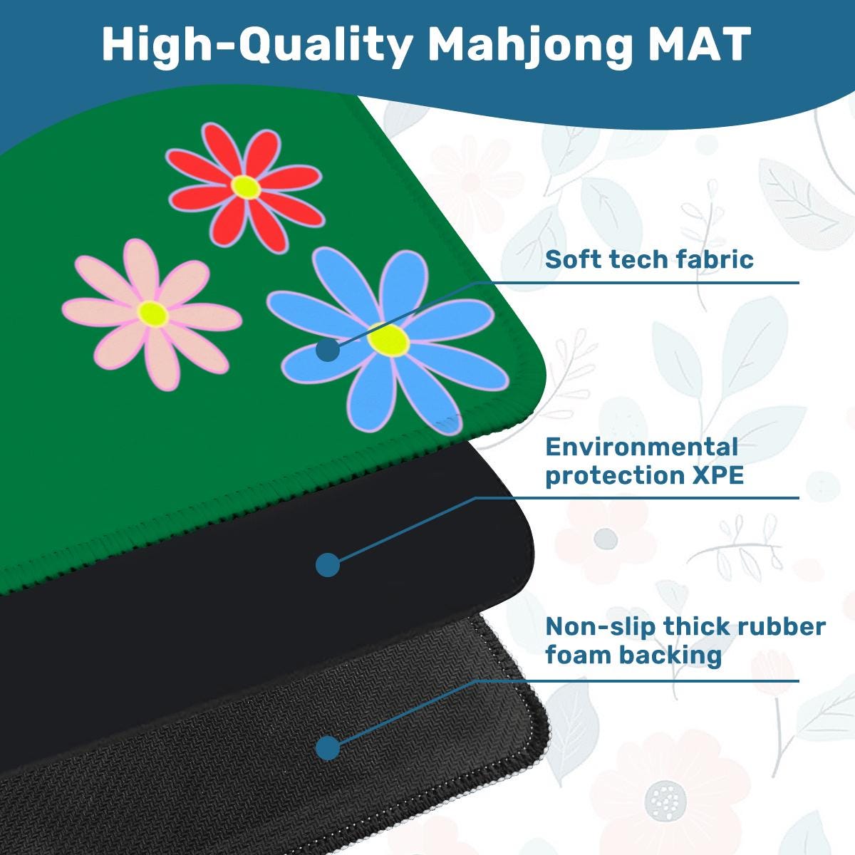 MOD Daisies Mahjong Mat