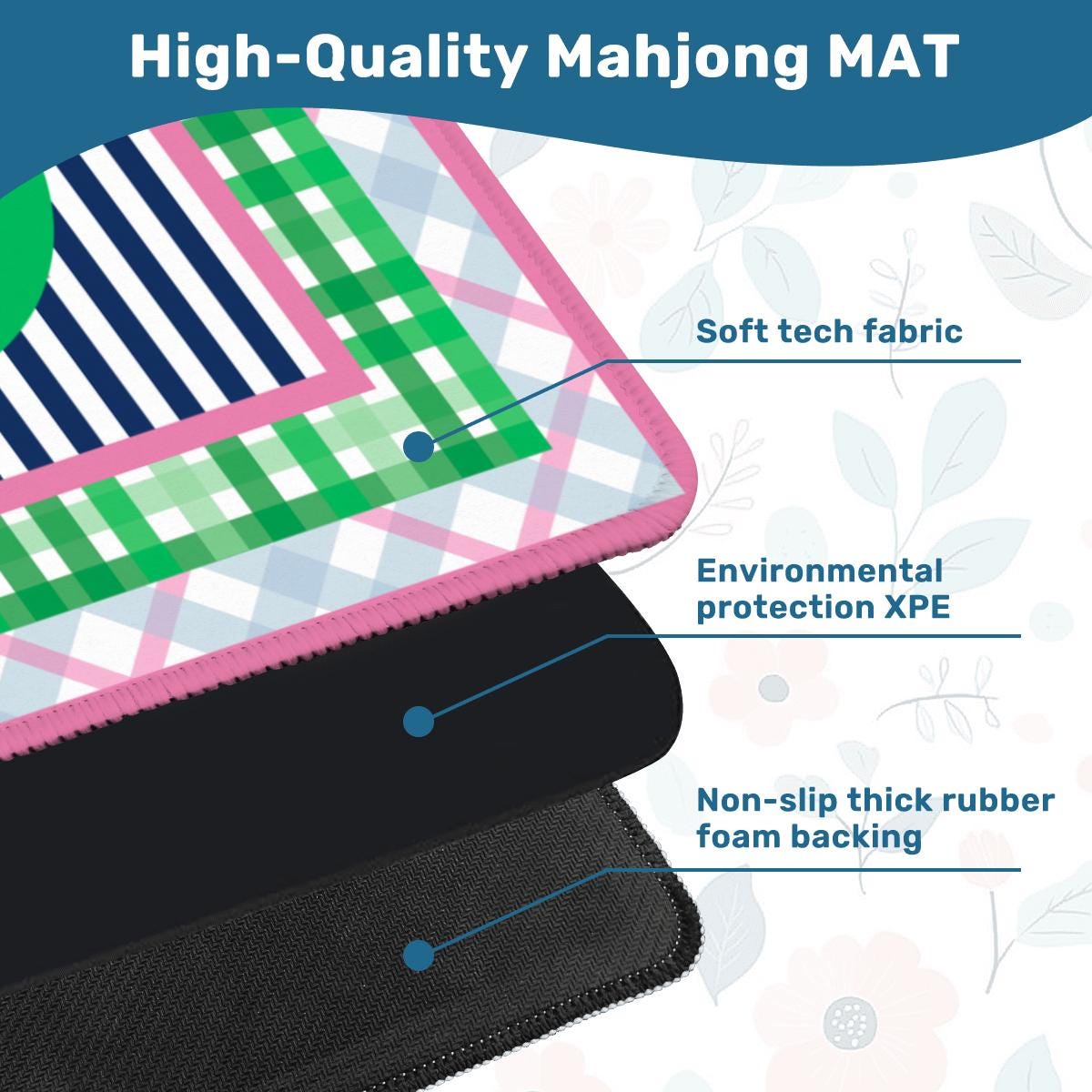 Tennis Club Mahjong Mat