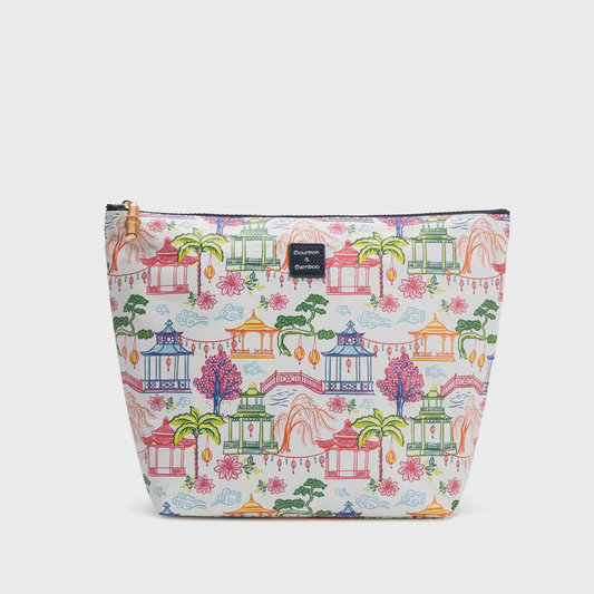 Tile Bag- Pagoda print