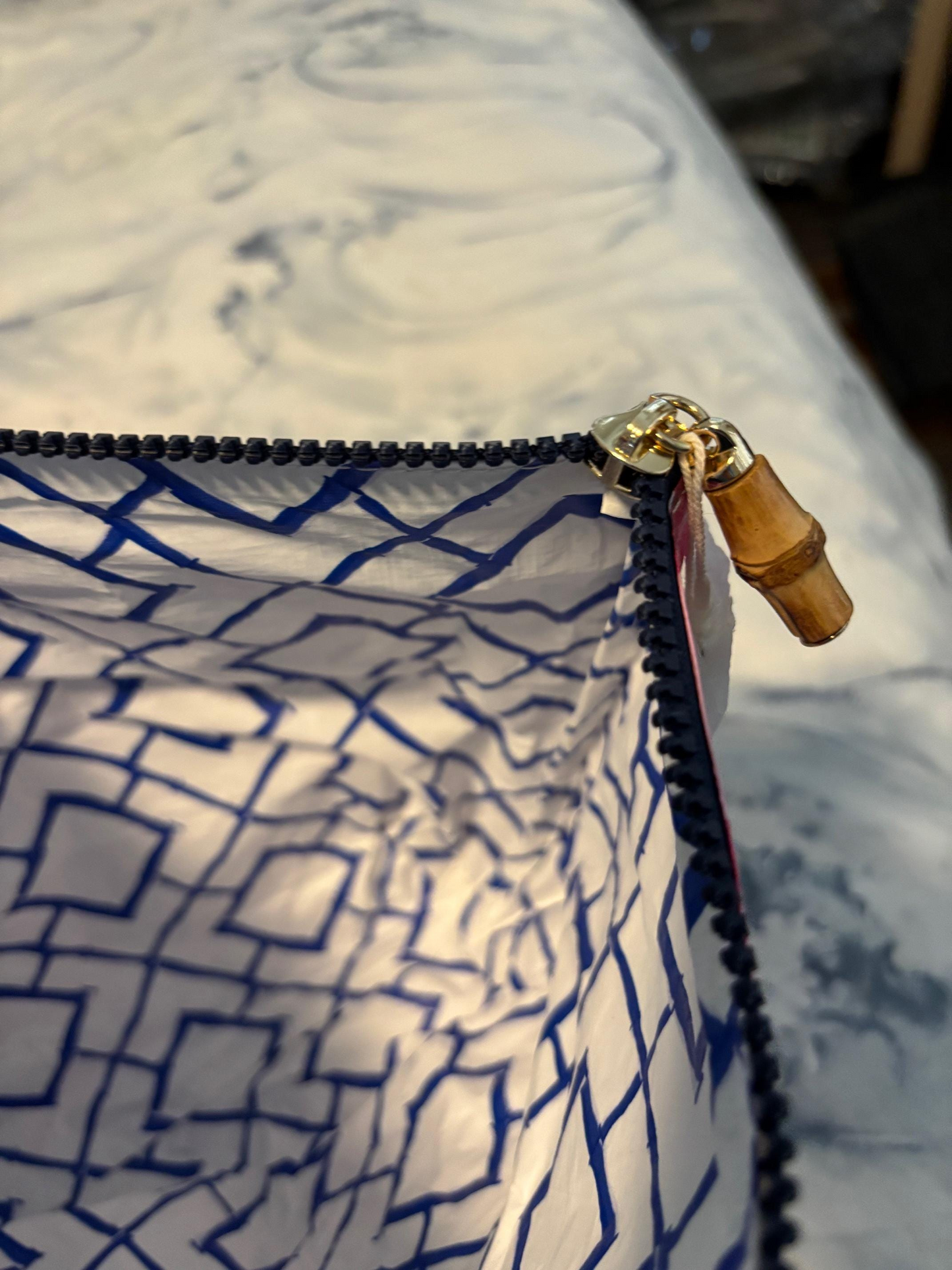 Tile Bag- Pagoda print