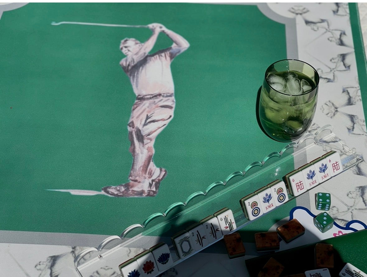 Golfing Artist Collab 33 inch Mahjong Mat